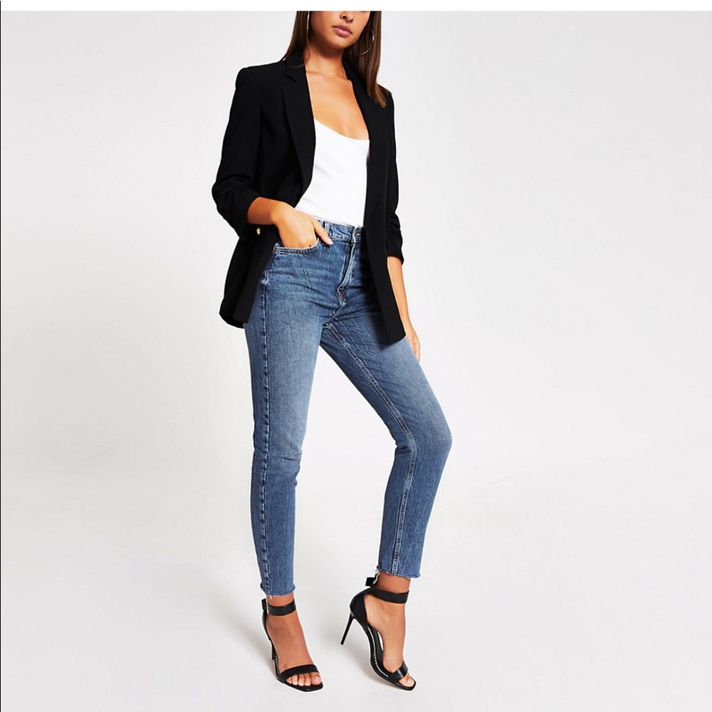 Blue Brooke high rise slim jeans